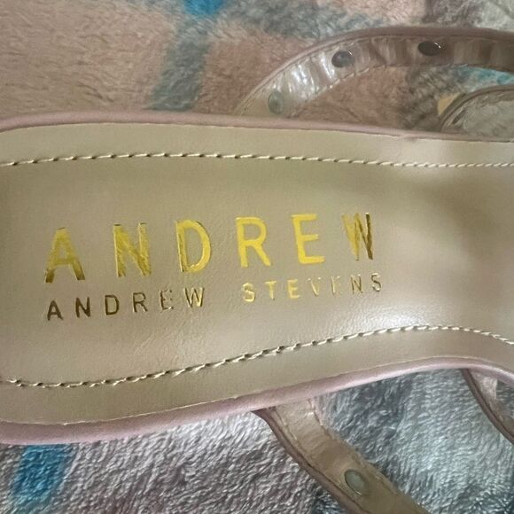 Dream Pairs Pink and Gold Sandals with Studded Straps - Picture 5 of 5